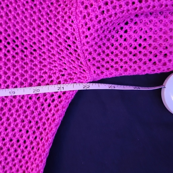 Pink Heart Knit Sweater - Picture 5 of 6